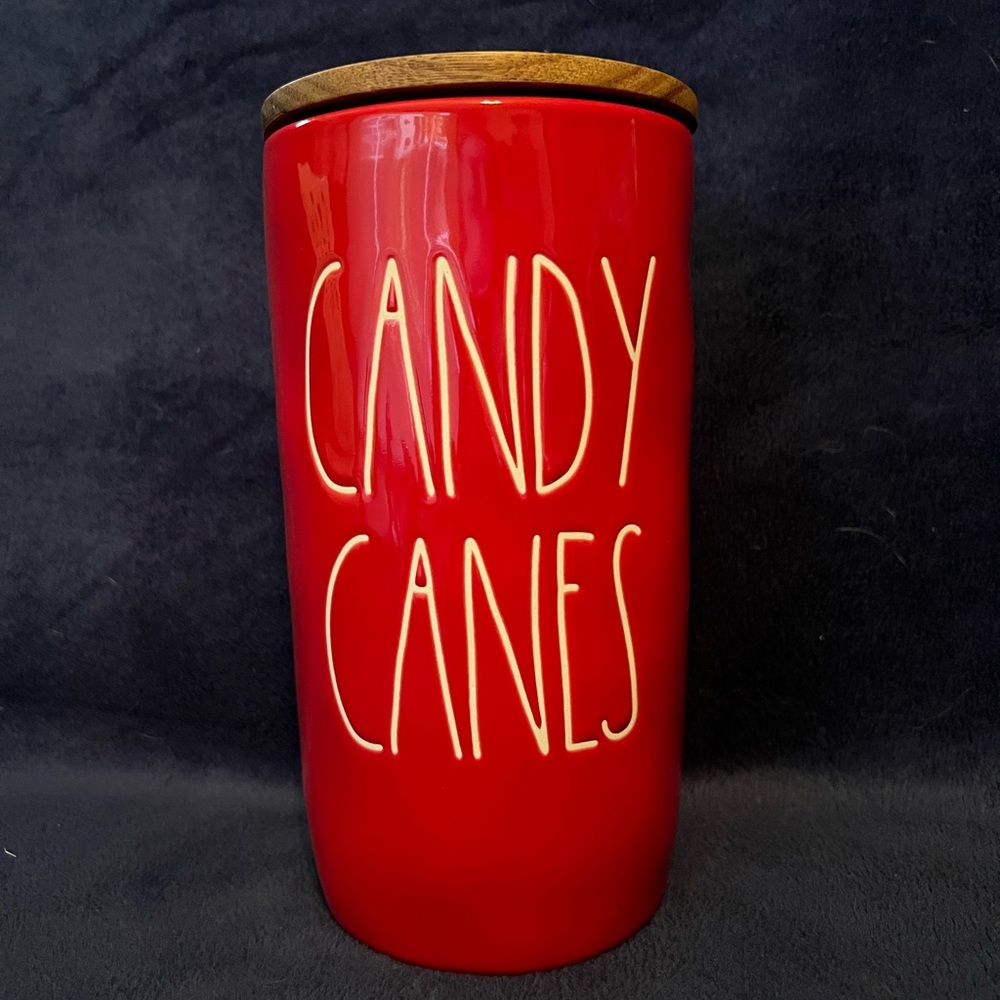 Rae Dunn Candy Canes Cellar